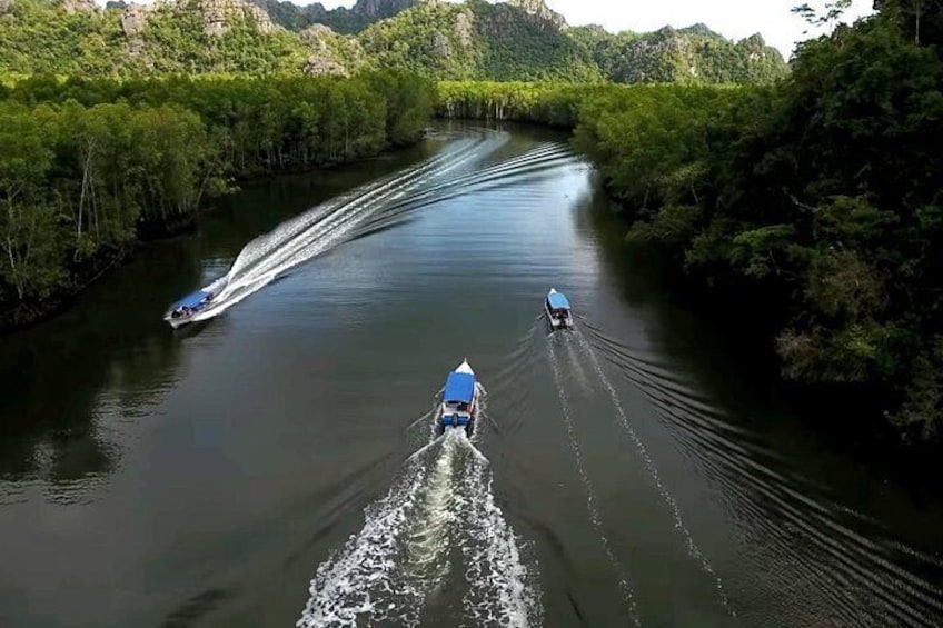 Langkawi Mangrove Kilim UNESCO Geopark and Cave Exploring Tour