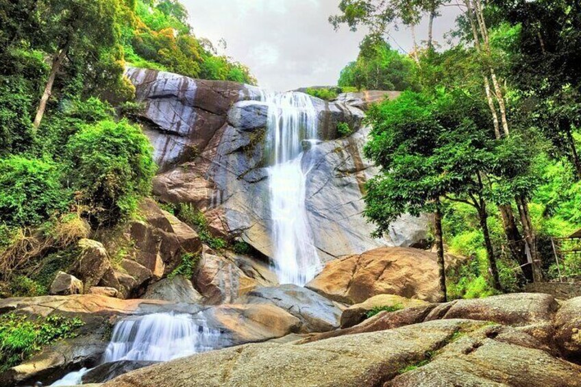 Seven Wells Waterfall is one of Langkawi's most captivating natural performances