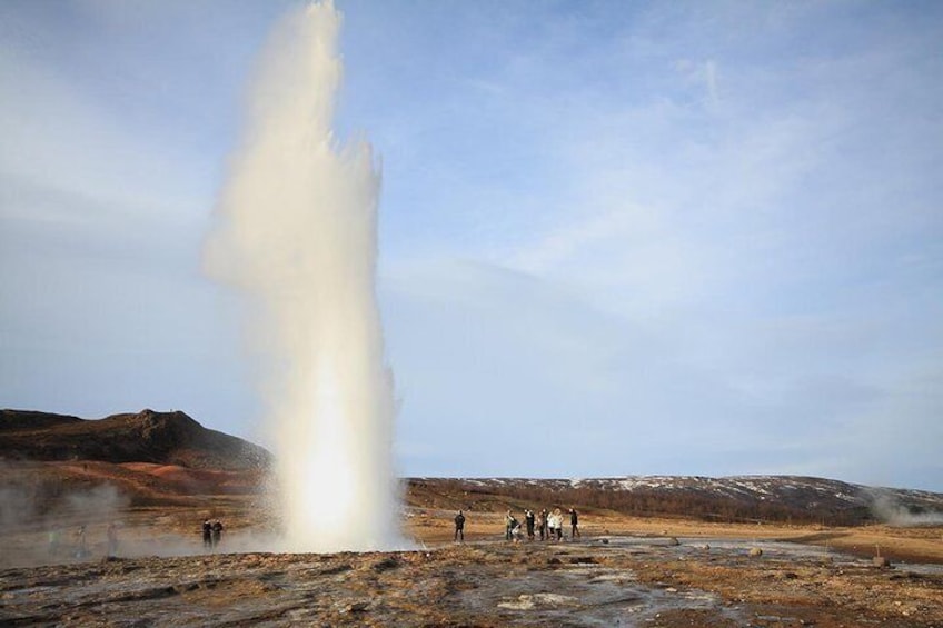 Golden Circle Afternoon and Northern Lights Tour from Reykjavik