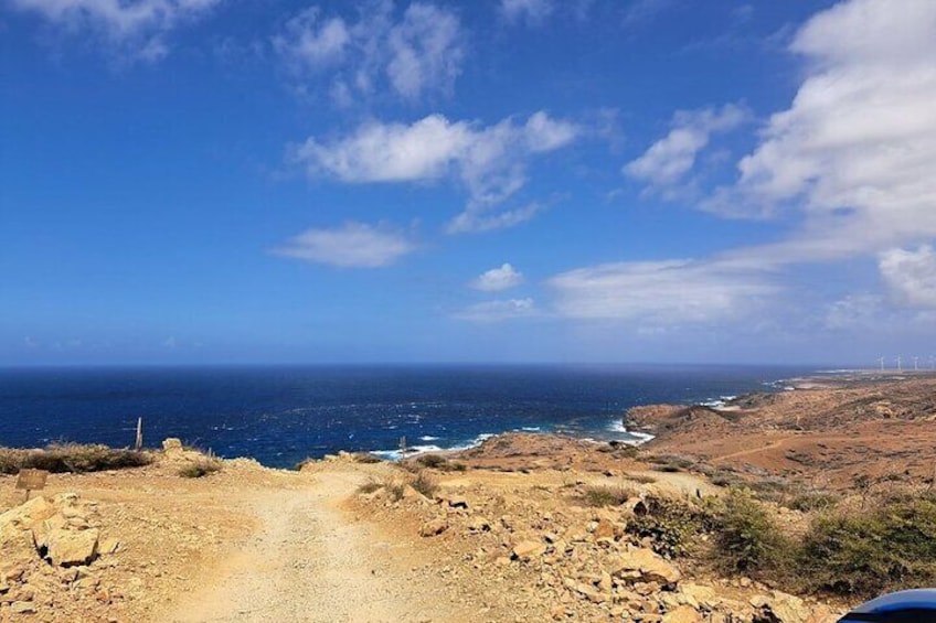 Aruba Jeep Tour: Natural Pool, Caves, and Baby Beach Adventure