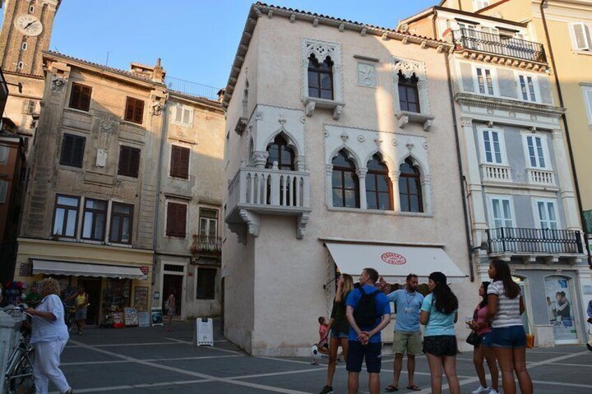 Piran Walking Tour with Local Wine and Food Tasting