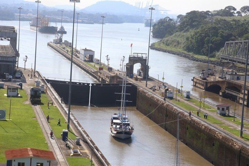 Panama Canal Partial Transit Lock