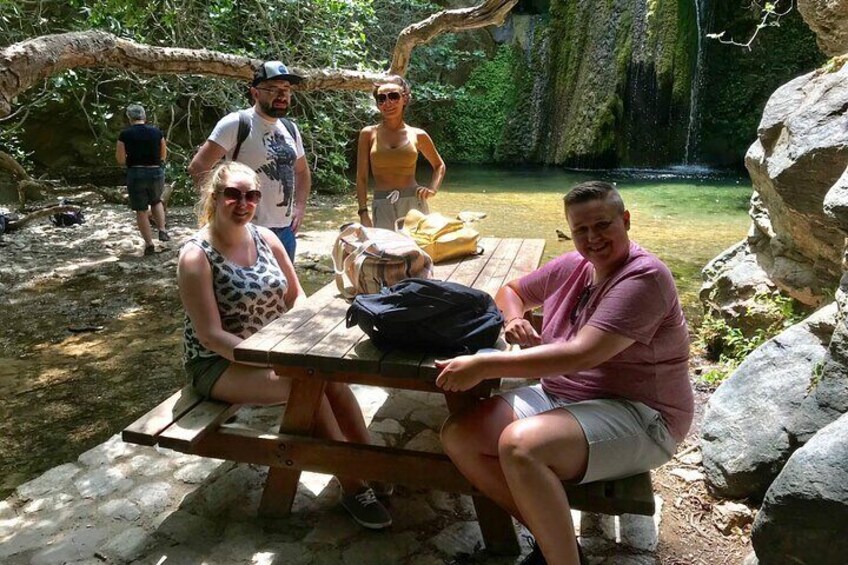 Richti Waterfall, OliveTasting, NorthCoast, History, Azoria, 