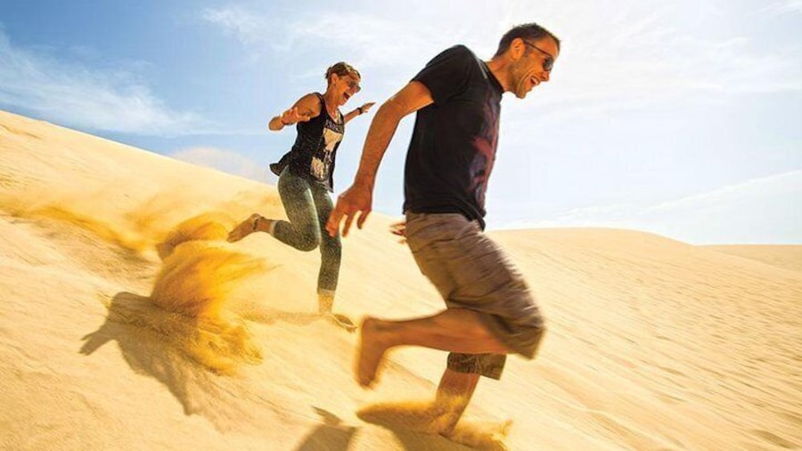 Sand dunes natural park