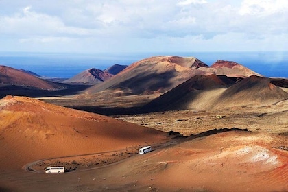 Visite du volcan et de la région viticole de Lanzarote depuis Fuerteventura