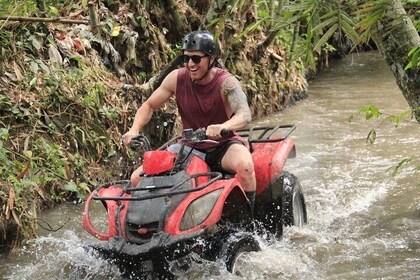 quad bike Ride with Ayung River Rafting