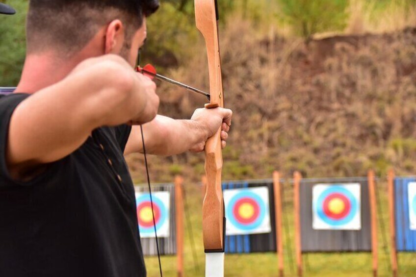 Archery Session at Letsatsing Game Park from Sun City Resort