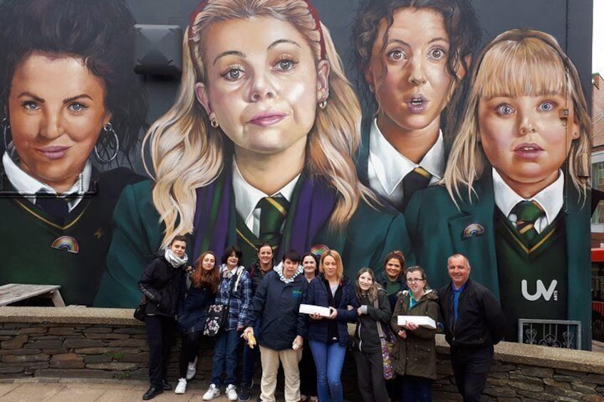 Derry Girls mural