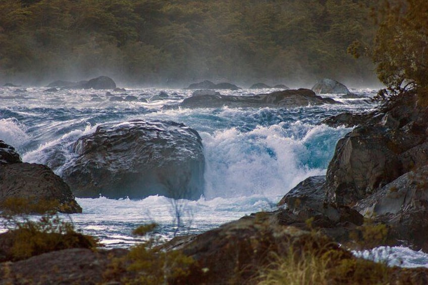 Osorno Volcano and Petrohué Waterfalls