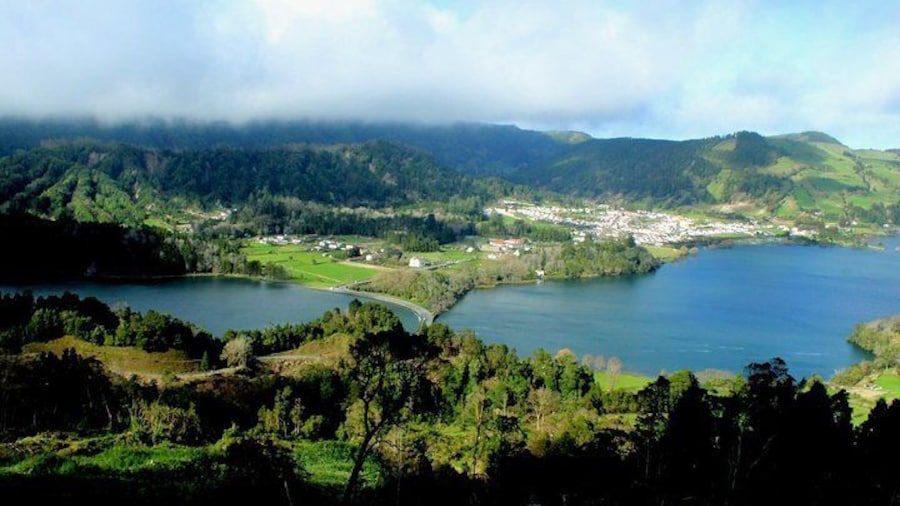 See Sete Cidades from amazing viewpoints.