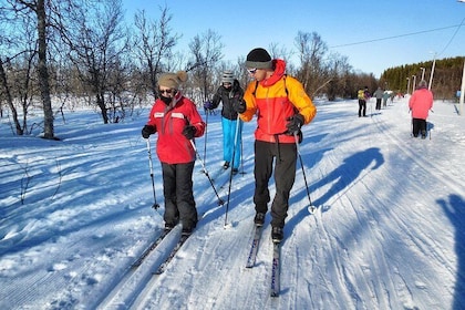 Cross-Country Ski Lesson for Beginners in Tromso