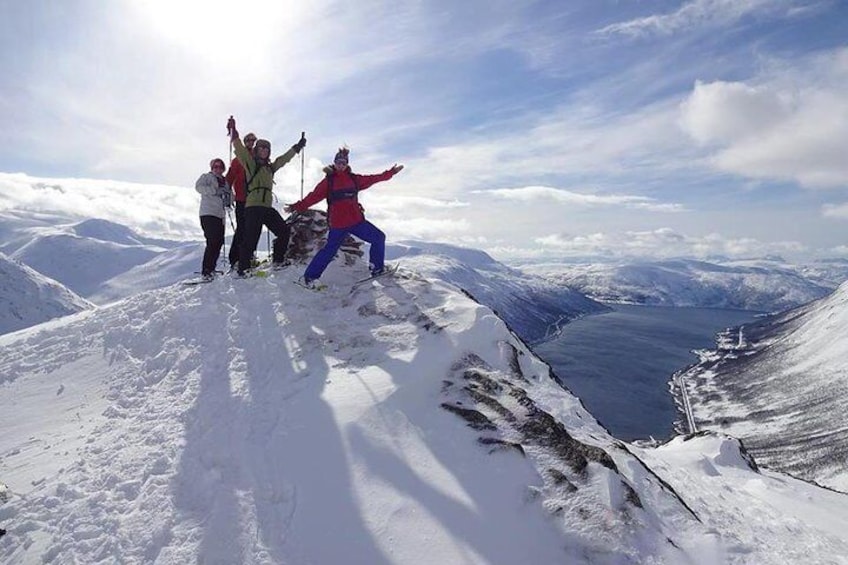 Tromsø Outdoor Snowshoe Hill Hike