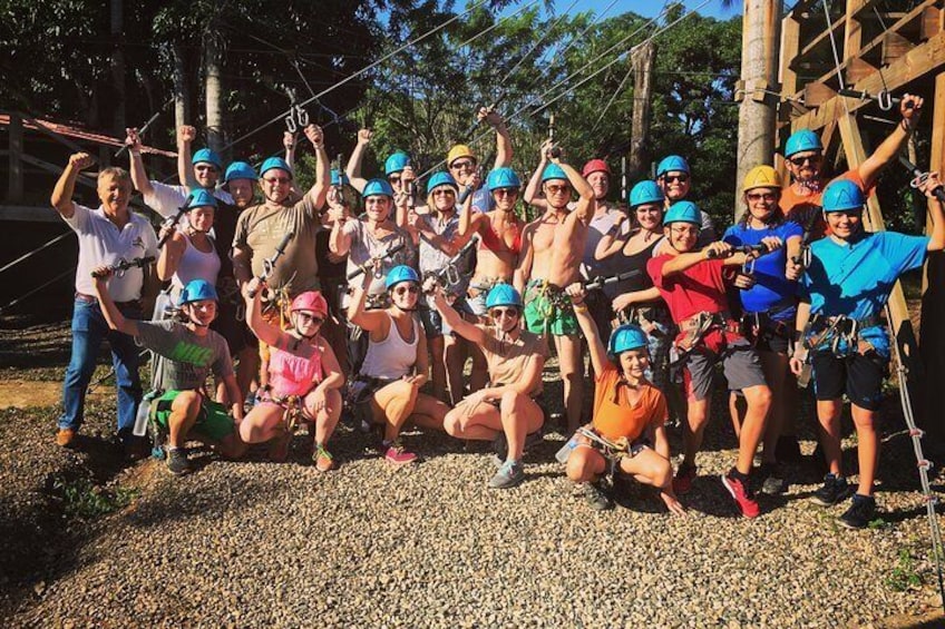 Group Zip Lining