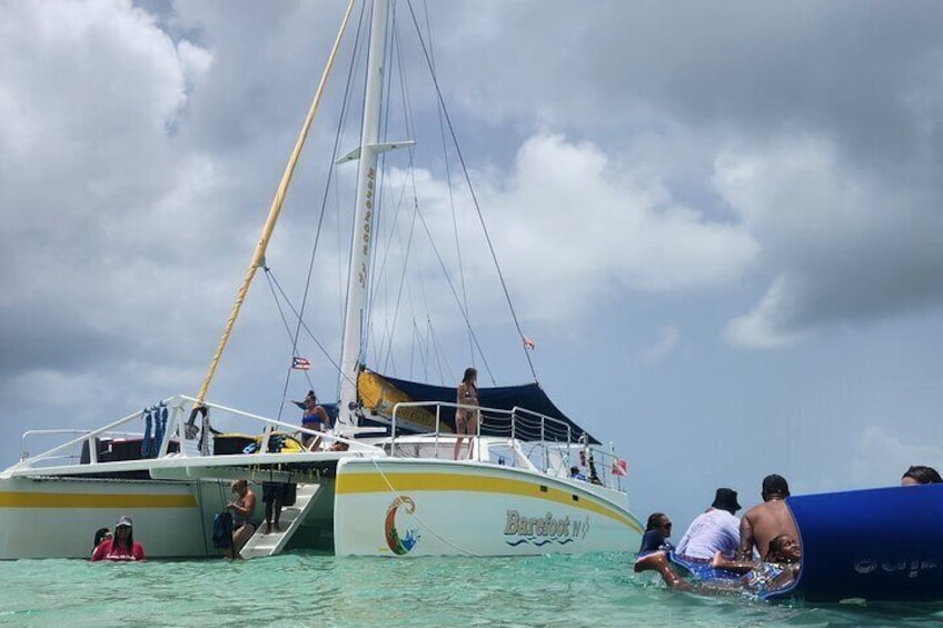 Icacos Deserted Island Catamaran, Snorkel, and Picnic Cruise