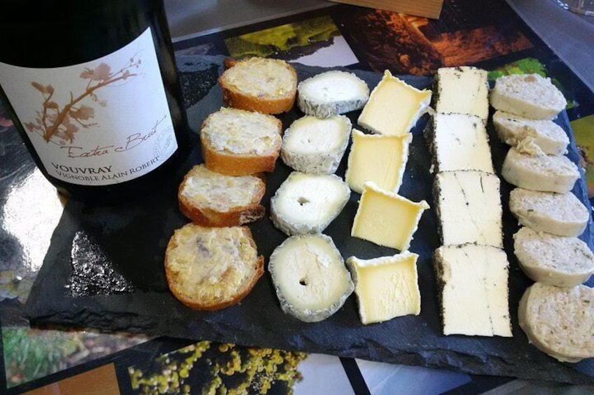 Local food and Loire Valley wine tasting