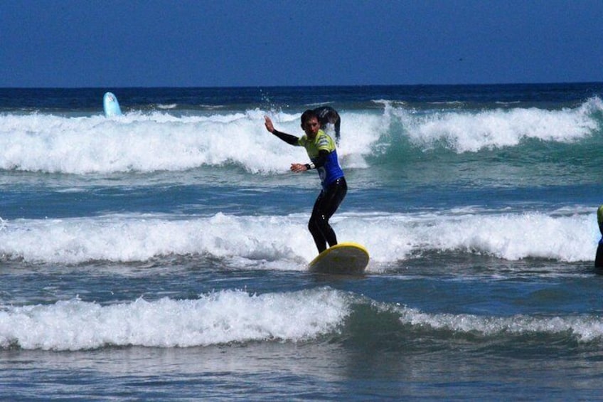 4-Hour Surfing Course for Experienced Surfers in Famara