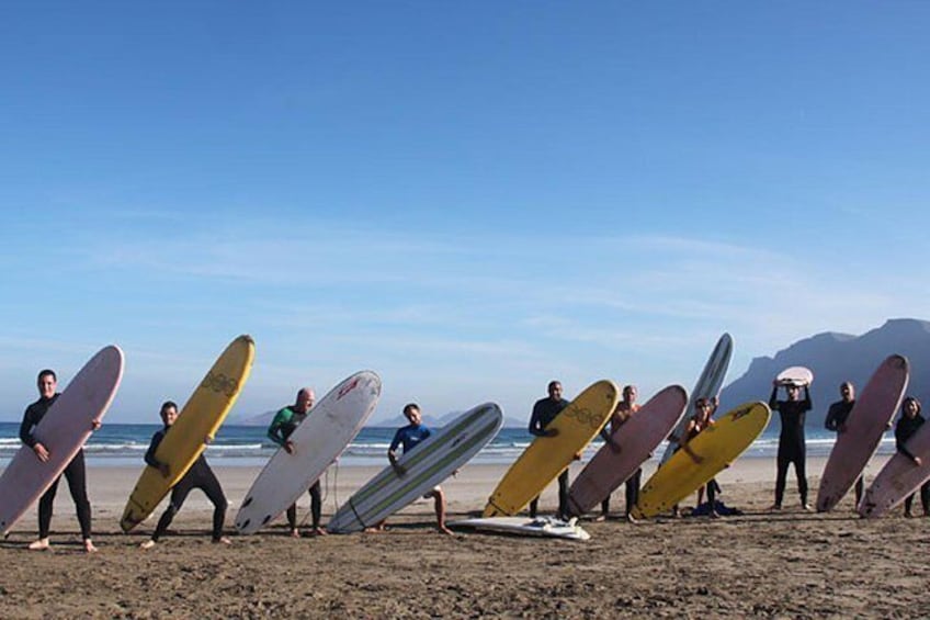4-Hour Surfing Course for Experienced Surfers in Famara