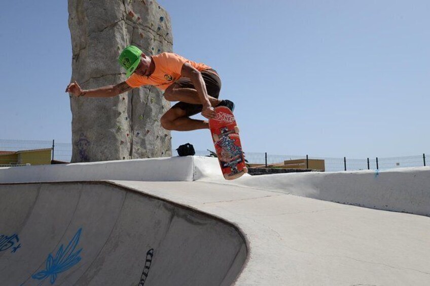 2-Hour Skateboard Course in Caleta de Fuste Fuerteventura