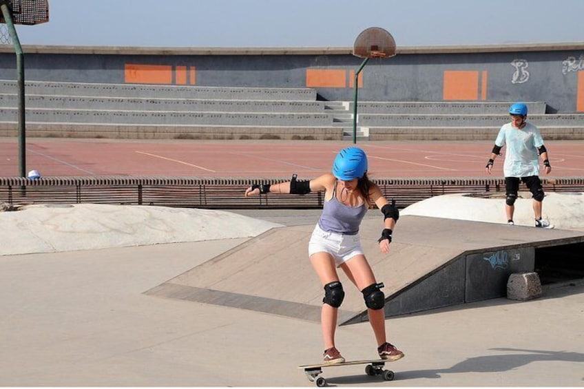 2-Hour Skateboard Course in Caleta de Fuste Fuerteventura