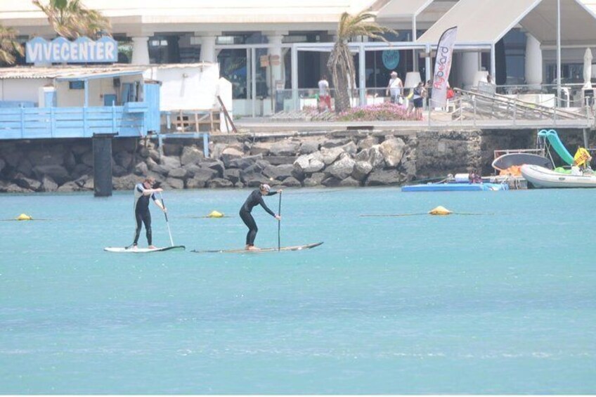 2-Hour Beginners Stand Up Paddle Course in Caleta de Fuste