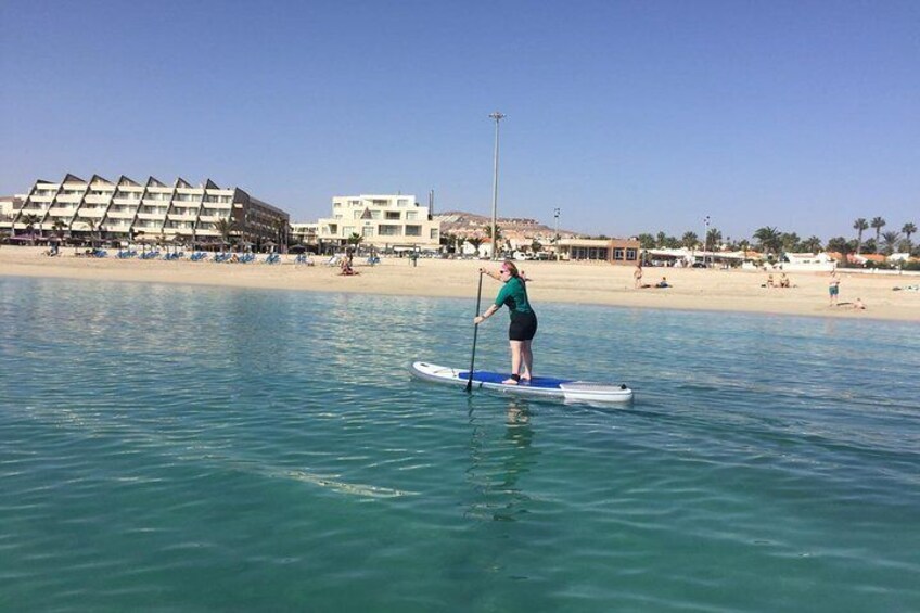 2-Hour Beginners Stand Up Paddle Course in Caleta de Fuste