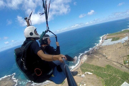 Vuelo en parapente en tándem en Las Palmas de Gran Canaria