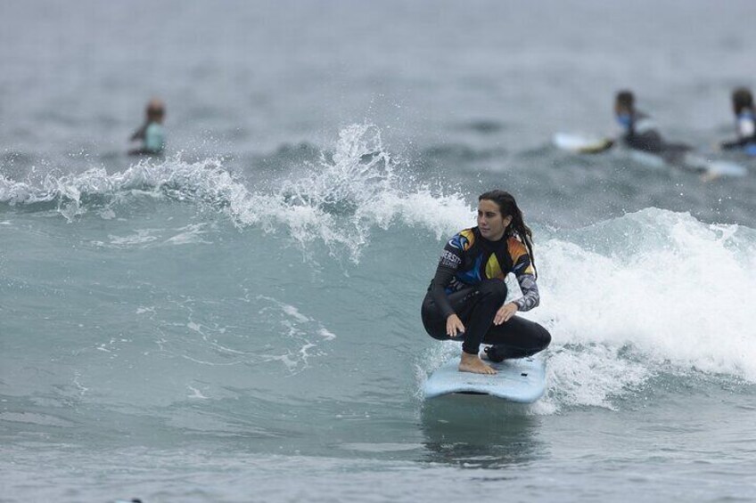 Private Surfing Lessons in Playa de las Canteras