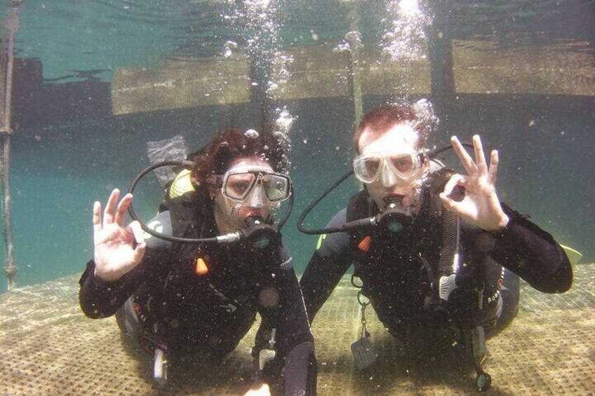 Scuba Diving Baptism in Caleta de Fuste