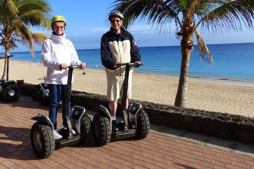 1-hour Segway Tour around Playa de Jandía in Fuert