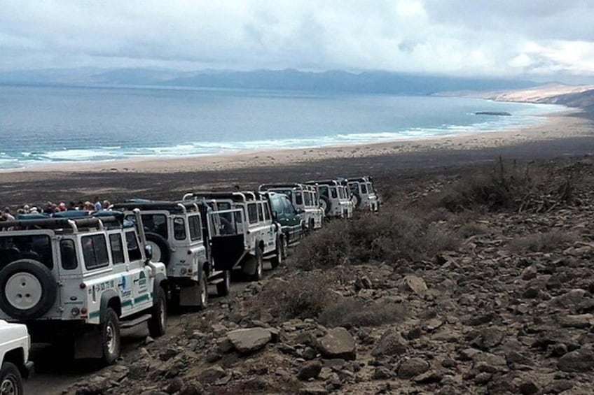 4x4 Jeep Safari Tour in Cofete Beach and Villa Winter