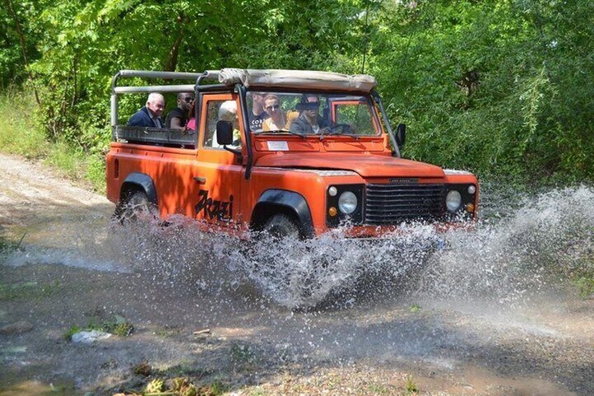 jeep safari + Rafting