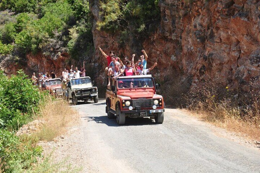 Alanya Jeep Safari At Taurus Mountains & Dimçay River