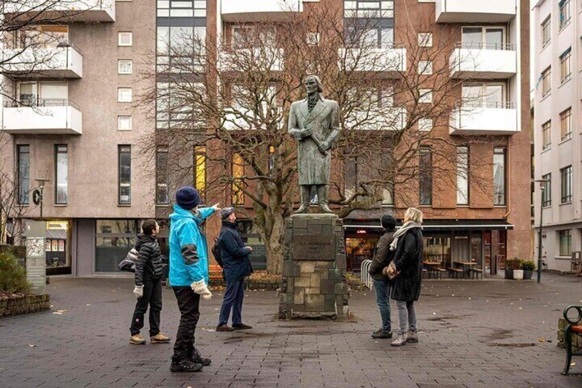 The Reykjavik Walking Tour at Fógetagarðurinn park