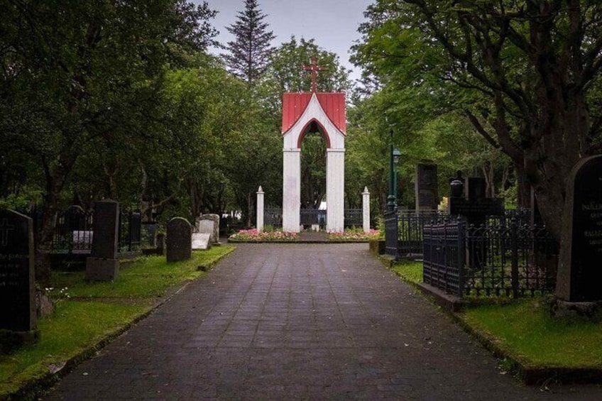 All over our city will you find storied, beautiful sights like this part of the oldest graveyard in Iceland