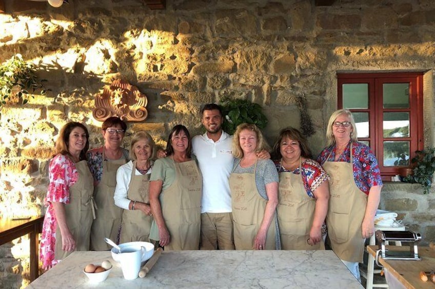 Family Tuscany lunch