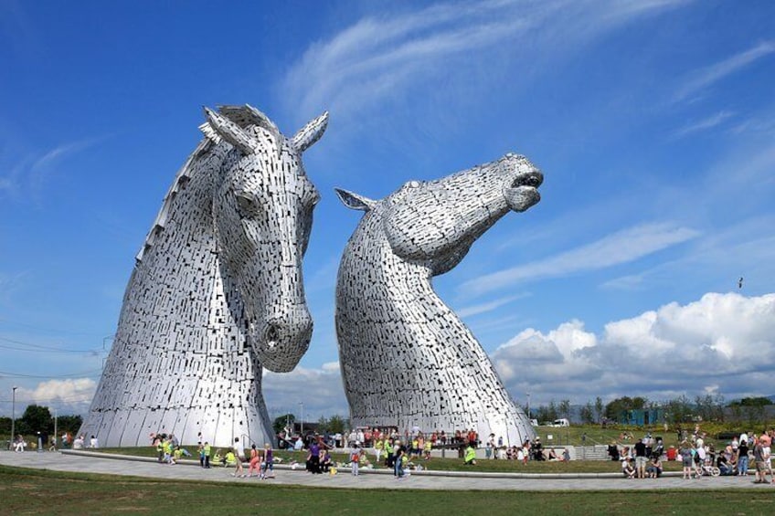 The Kelpies And Falkirk Wheel Tour by Tartan Tours Scotland
