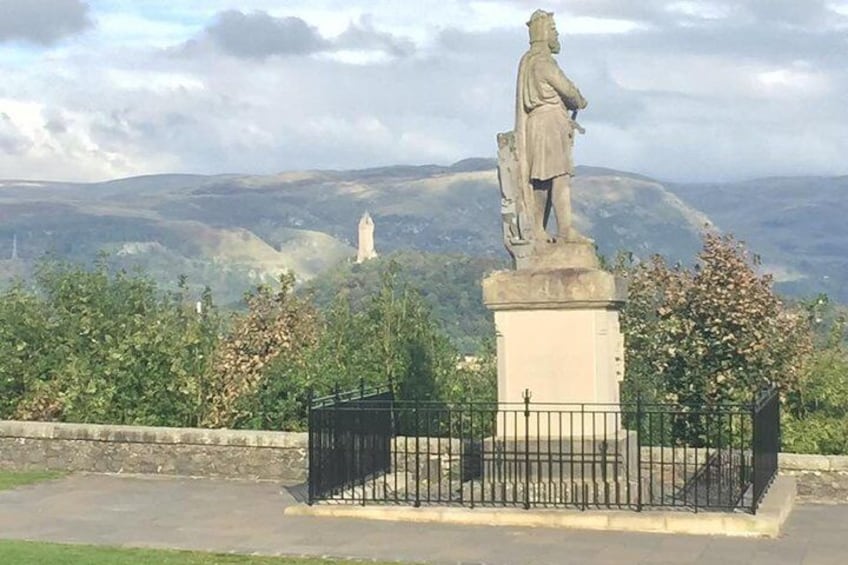 Bruce Statue at Stirling Castle