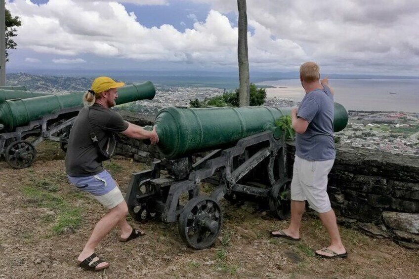 Canons at Fort George