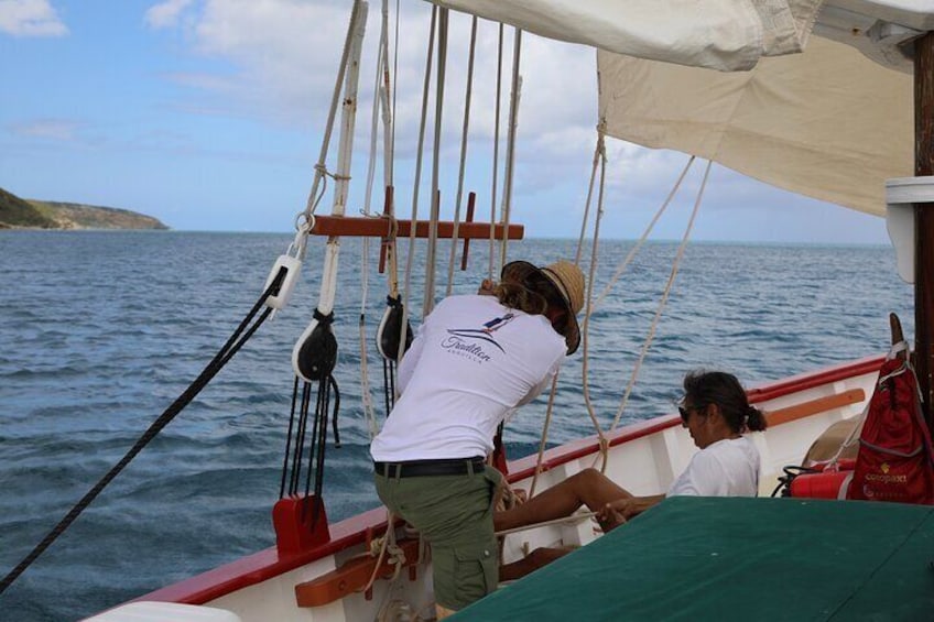 Traditional Sailing Adventure to Anguilla's Prickly Pear Cays