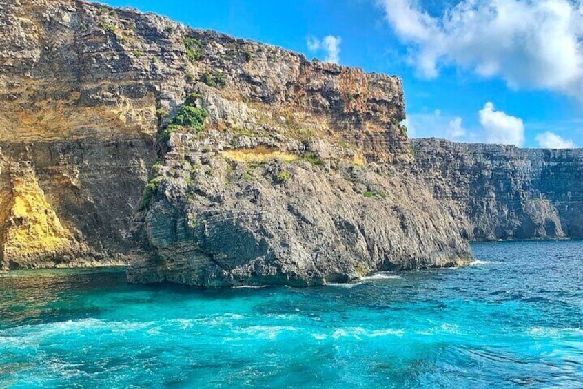 Comino, Blue Lagoon and Caves. Tour A