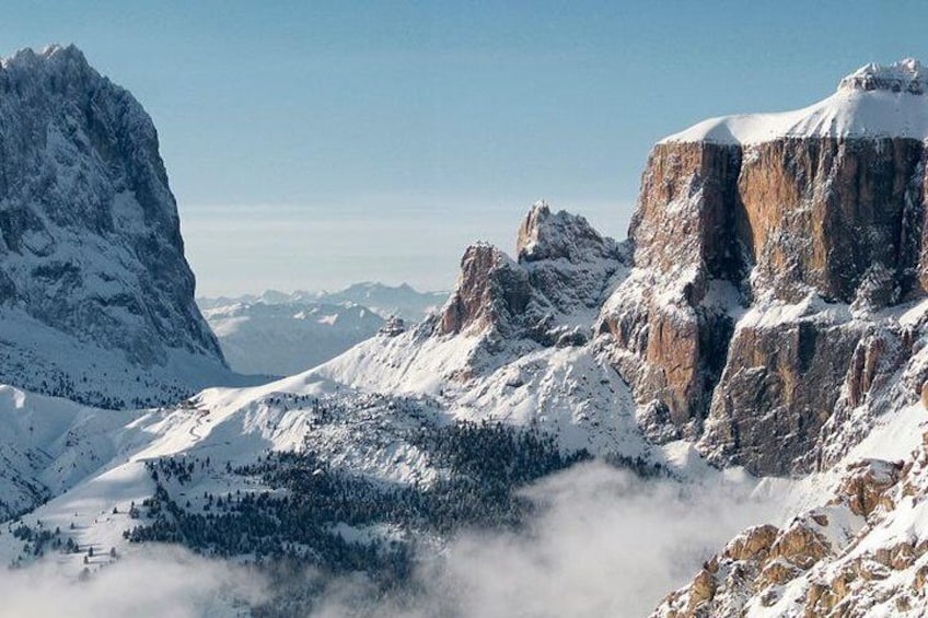 From Bolzano: Private Day Tour by car: The Great Dolomites Road