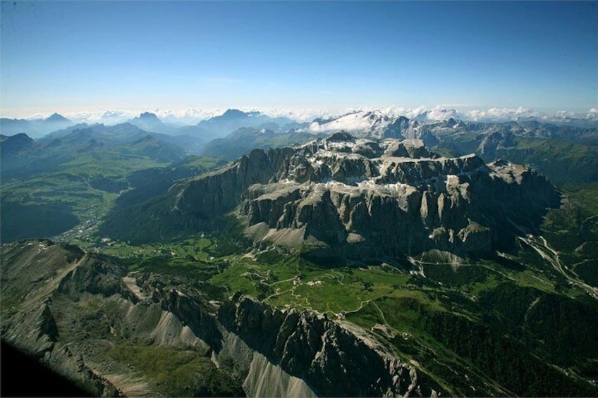 Sella Dolomites mountains