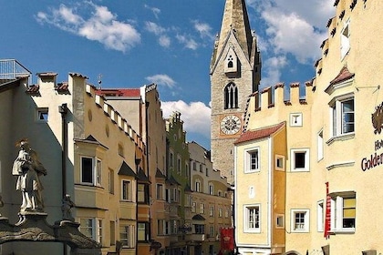 From Bolzano: The Episcopal City of Bressanone, Novacella Abbey and Funes V...