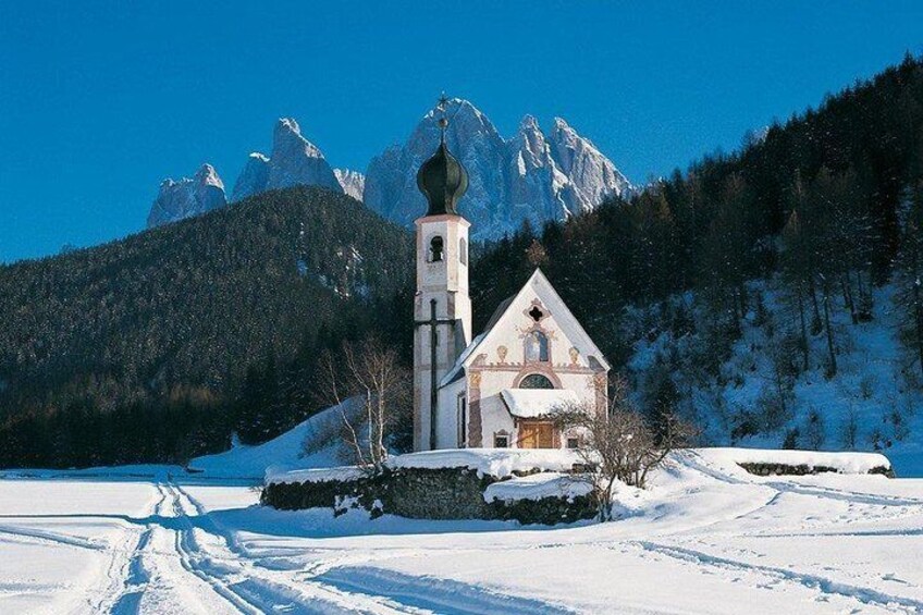 From Bolzano: The Episcopal City of Bressanone, Novacella Abbey and Funes Valley