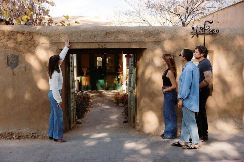 On our Canyon Road tour, you'll also learn about Santa Fe's history and visit a historic site.