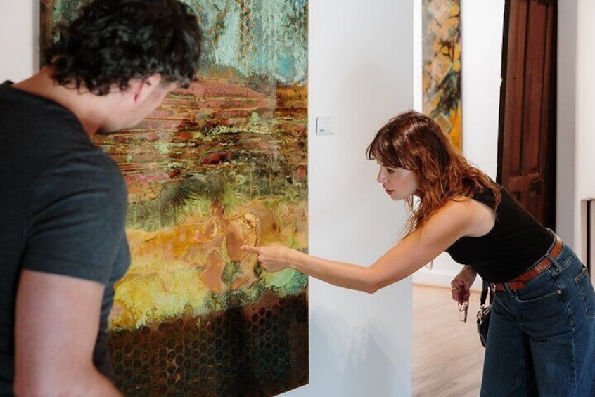 We'll dive into the artwork on view, sharing the stories behind the work.