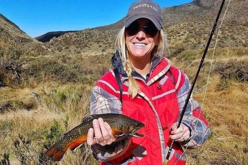 Fly Fishing on Private Andean River Including Barbecue Lunch