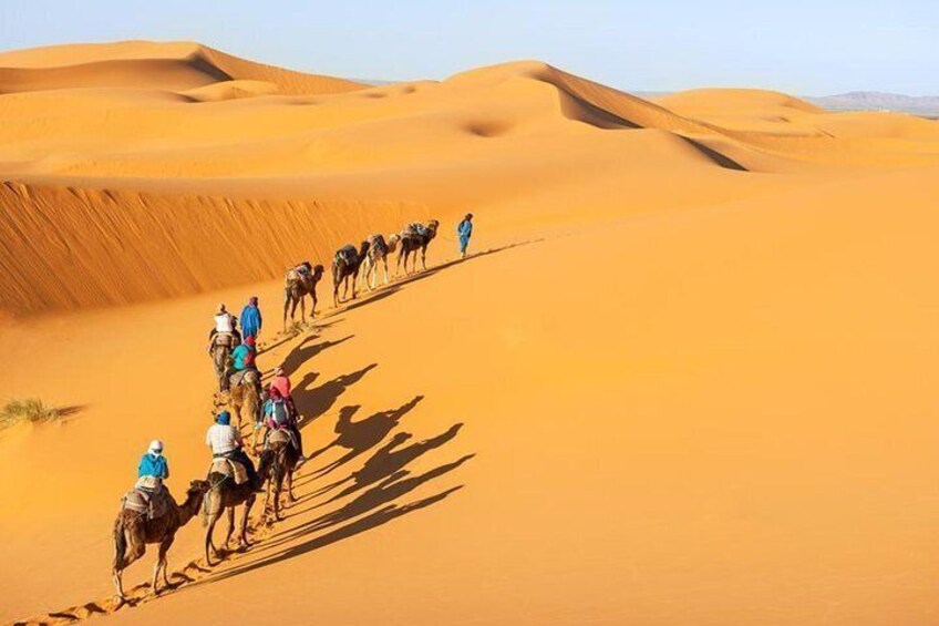 2-Days Sahara desert tour to Erg Lihoudi from Marrakech 