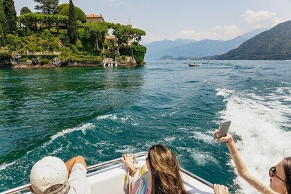 Lake Como, Bellagio with Private Boat Cruise Included