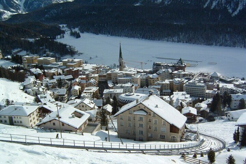 Tour Bernina Red Train And St Moritz